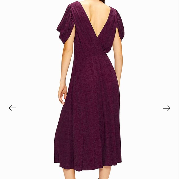 Ted Baker eggplant dress - new with tags - Picture 3 of 4